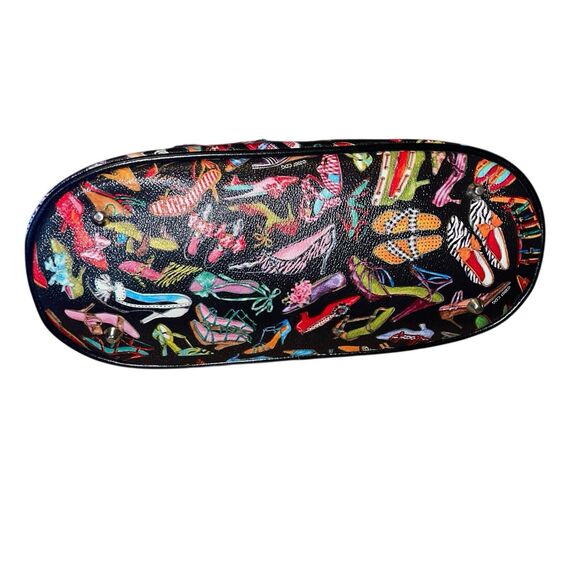 Sydney Love Vegan Leather Colorful Shoes Tote Shoulder Bag Purse - Picture 4 of 8